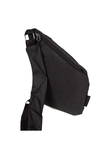 Newish Polo Suya Dayanıklı Telefon Cepli Unisex Siyah Çapraz Göğüs Ve Omuz Çantası Günlük,seyahat,spor - Kadın Siyah