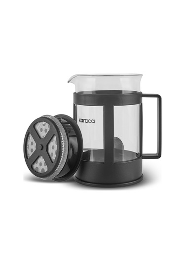 Karaca Rita French Press Siyah 600 Ml Siyah