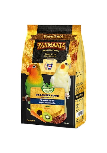 Eurogold World Tasmanıa Paraket Yemı 750 Gr. X 2 Adet