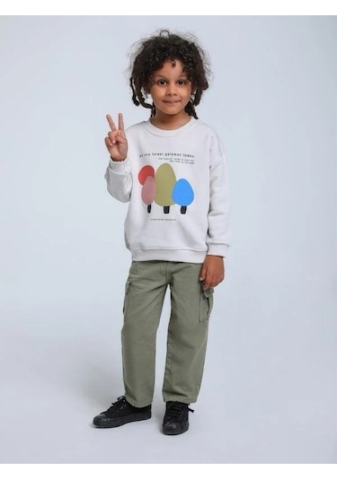 Jack Lions Erkek Bebek Yan Cepli Kargo Pantolon-14751 Yeşil