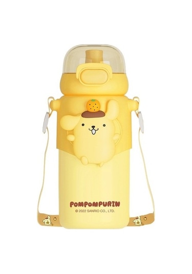 Sanrio Çocuk Sevimli Termos Bardak Kuromi Saman Su Bardağı Lqbq34 Diğer