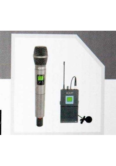 Roof R-1200 1 El 1 Yaka Uhf Kablosuz Mikrofon Set