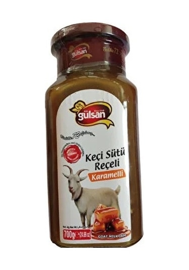 Gülsan Keçi Sütü Karamel Reçeli 700 G