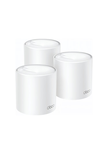 TP-Link DECO X50 AX3000 Dual Band WIFI-6 Mesh Router 3-lü PAKET