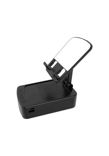 Besthome1 3'ü 1 Arada Katlanabilir Stand: Bluetooth Hoparlör, Usb Çıkış, 1500mah Pil