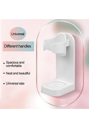 Maoyaya Traceless Diş Fırçası Tutucu Banyo Duvara Monte Elektrikli Diş Çok Renkli Çok Renkli