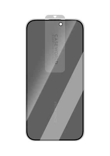 İphone 13 Uyumlu Caseworld Hd Serisi 0.33mm Privacy Hayalet Temperli Cam Ekran Koruyucu