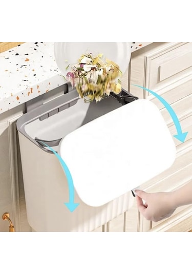 Qianfan 9 Litre Fonksiyonel Kapaklı Banyo Ve Mutfak Tezgahüstü