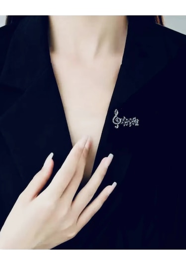 Especailly For You Kış Broşu Nota Öğretmene Hediye 181991585 Gri