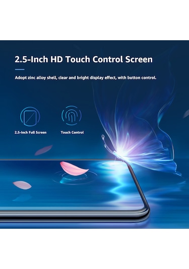 Gajeena Mahdi M20 Mini Bluetooth Çalar 8gb Siyah - 2.5" Hd Ekran, Fm Radyo, Ses Kaydı, Video Ve E-kitap Desteği