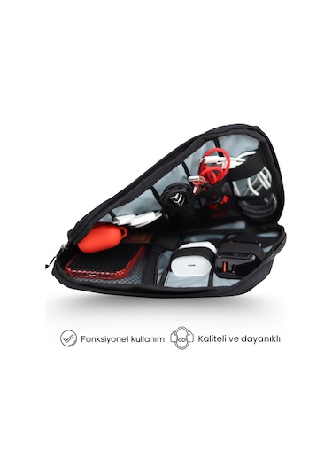 Npo Array Kablo Makyaj ve Aksesuar Organizer Çantası Yeşil