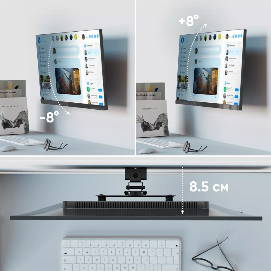 Onkron Tv Askılığı Eğilip Döner 17-43, Np23 10587559