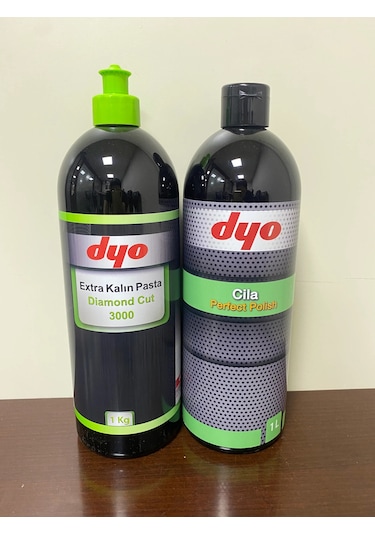 Dyo 3000 Extra Kalın Pasta-cila Set 1 Kg-1 Lt
