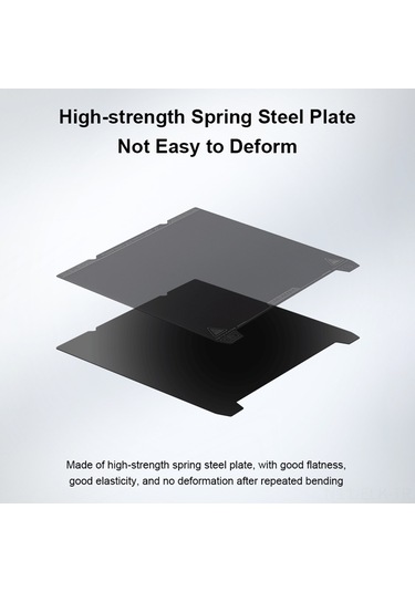 Xindoker Creality K1 235x235mm Peı Yüzeyli Platform Seti - Ender-3 S1/s1 Pro/ender-5 S1 Uyumlu, Yüksek Yapışkanlık, Dayanıklı Ve Düz Yüzey Siyah