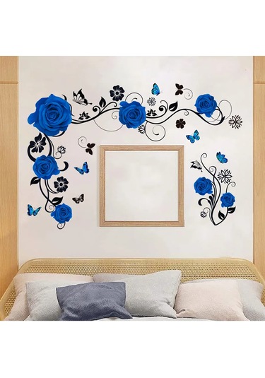 Sticker Store Mutfak Dekorasyonu İçin Duvar Çıkartması 187838836 Mavi