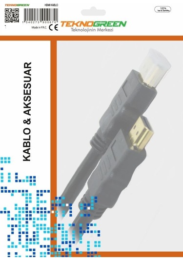 Teknogreen Tkh-100 1.5 Metre Hdmı To Hdmı Kablo