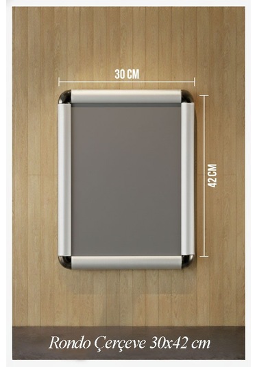 A3 Rondo Çerçeve Tak Çıkar 30x42 Cm 1 Adet Afiş Çercevesi Aç Kapa Çerçeve A3 Açılır Kapanır Çerçeve