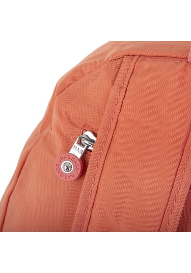 Nas Bag Unisex Zararlı Kimyasal İçermeyen Waterproof Sırt Çantası Somon Somon