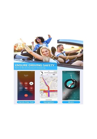 Novahub Bluetooth 5.0 Alıcı & Aux Adaptör: Araba & Ev Gürültü Önleyici Müzik Alıcısı, 16 Saat Pil, Kulaklık Uyumlu, Siyah/gümüş