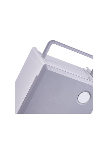 Suntek Kapaklı Yüz Mendil Kutusu, Duvara Monte Havlusu Tutucu Beyaz