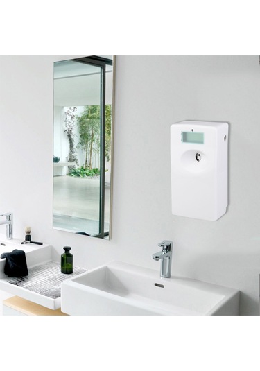 Hangfox Otomatik Zamanlayıcı Kokusu Saçan Makine - Banyo, Ktv, Otel İçin Koku Giderici Ve Hava Temizleyici Led Su Bazlı Aromatik Cihaz