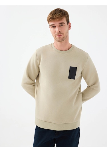 Loft Taş Erkek Sweatshirt Lf2041111 Taş