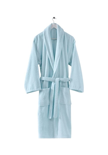 Menderes Home Cotton Collection Bukle Large Bornoz Düz Mint