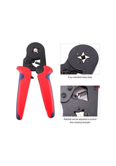 Pazly Hsc8 6-4 Otomatik Ayarlamalı Terminal Pensleri - Pratik Çok Amaçlı Sıkma Aleti