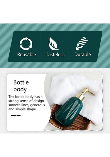 Xiaaokeji 10 Oz El Sabunu Dispenseri Pompalı Ve Banyo Losyonu Beyaz Beyaz