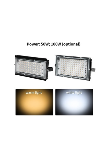 Trendooze Su Spot Oyun   Mekan Led'li Kapı Kablo Işıkları Ip65 İçin Güvenli Geçirmez Duvar Dış Braketi Bahçe Bağlantısı Aydınlatma Alanı Ac180-240v 96led'li 100w Nx