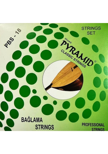 Pyramid Pbs-018 Kısa Sap Bağlama Teli Takımı 3 Paket