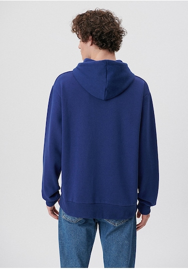 Mavi - Mavi Logo Baskılı Kapüşonlu Mavi Sweatshirt 0s10001-70722 Mavi Mavi - Mavi Logo Baskılı Kapüşonlu Mavi Sweatshirt 0s10001-70722 Mavi