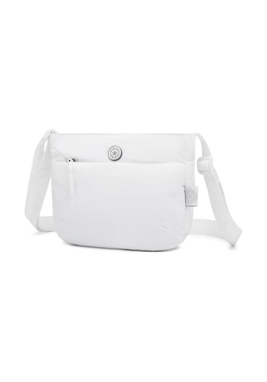Smart Bags Mikro Poly Kumaş Postacı Kadın Çantası 3340 Beyaz