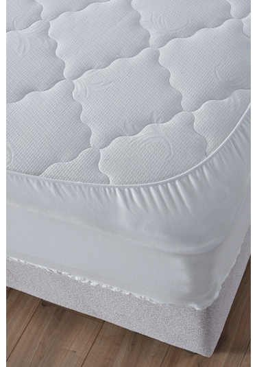 Wellsoft Çok Amaçlı Sıvı Geçirmez Fitted Alez 150x200 Beyaz