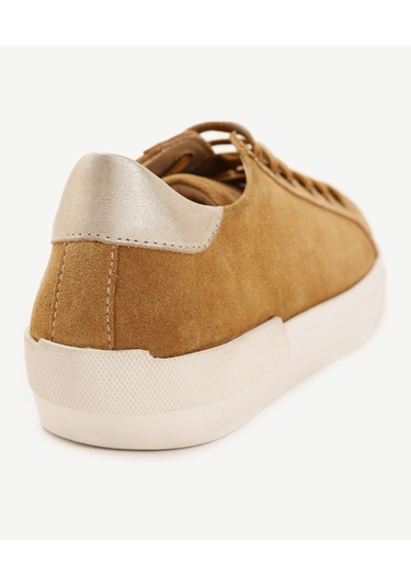 Yargıcı Klasik Deri Sneakers 25ykay4027x 042 Sarı