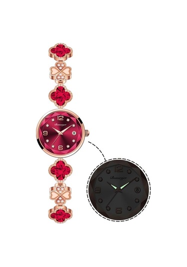 Kadın Bilezik Saat Kadın Lüks Resmi Kadın Paslanmaz Çelik Aydınlatmalı Su Geçirmez Tarih Saati Diğer