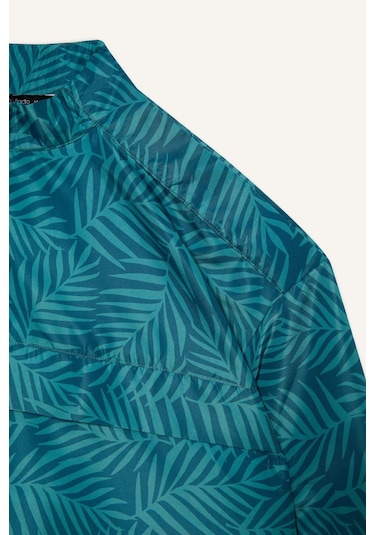 Defacto Regular Fıt Baskılı 3lü Burkini Mayo G8874ax26smgn756 Yeşil-gn756