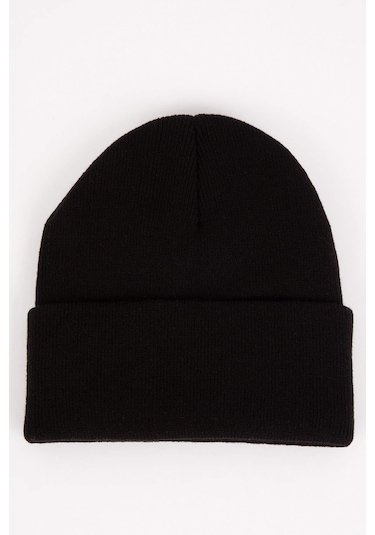 Defacto Kadın Triko Basic Kışlık Bere R7545AZ24WNBK27 Siyah