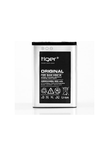 Tiger Samsung Uyumlu C5212-C3300-E2652 Ab553446Bu Batarya 850 Mah