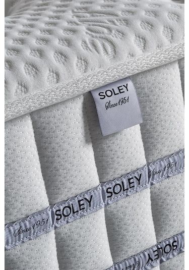 Soley Blue Night Sert / Yumuşak Çift Kullanım Özellikli Ergonomik Hybrid Yatak