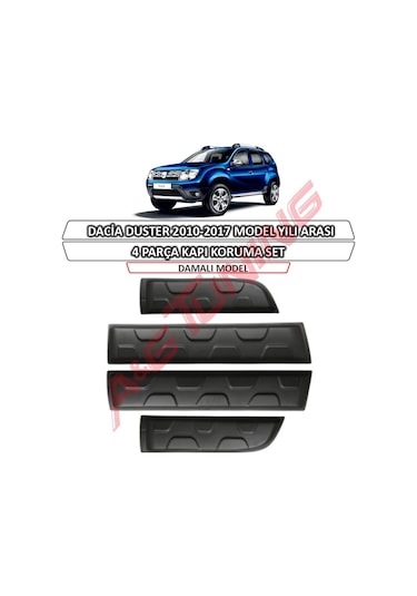 Dacia Duster Kapı Koruma Off Road 2010-2017 Arası 4 Parça