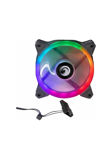 Zoko 12Cm 120Mm Rainbow Led Fan