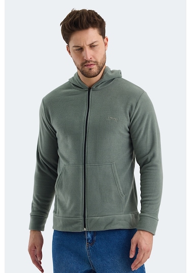 Slazenger Samson 2 Li Set Erkek Haki - Bordo Sweatshirt Haki - Bordo