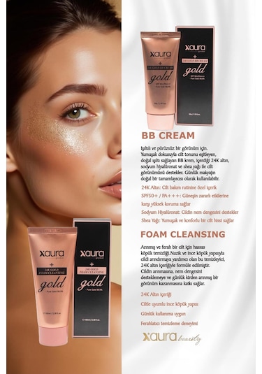 Xaura Global 24k Gold Bb Spf50+ Cream 50 G Diğer