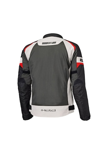 Held Tropic 4 Korumalı Motosiklet Montu Siyah Kırmızı