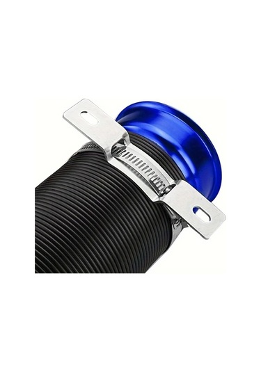 Xuweiwei Yellow Hava Emme Hortumu Esnek Boru Filtre Soğuk Besleme Kanalı İndüksiyon Seti Ayarlanabilir 33 5 109cm