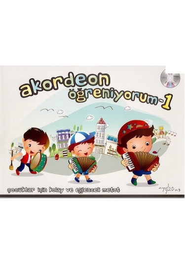 EVRSY-026 AKORDEON ÖĞRENİYORUM 1 CD EŞLİKLİ