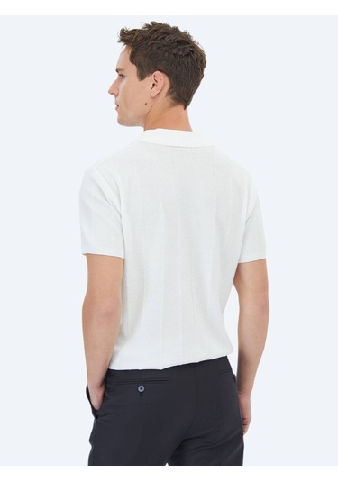 Ekru Regular Fit Casual Gömlek Ekru