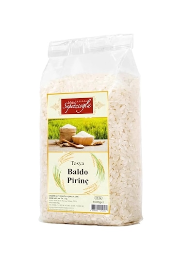Erdem Sepetçioğlu Tosya Baldo Pirinç 1 KG