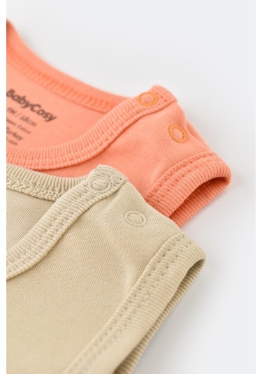 BabyCosy Organik 2li Askılı Badi 001